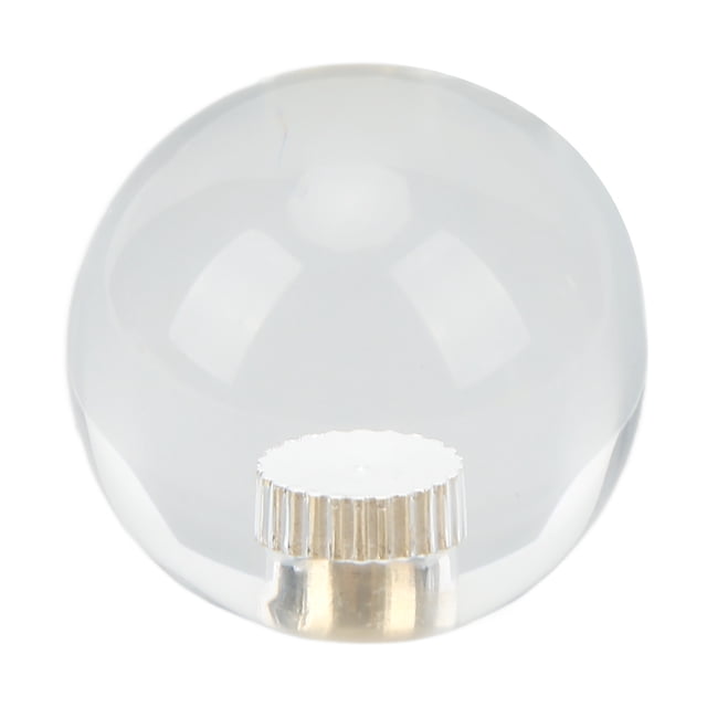 Crystal Rocker Ball Head,35mm Crystal Round Transparent Joystick Handle Top Ball Head Joystick Handle Top Ball Replacement Leading Edge Technology
