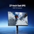 thumbnail image 2 of Xiaomi Gaming Monitor G27i 2026 27-inch Fast IPS 200Hz Refresh Rate 1ms GTG FHD 1080P HDR 400 FreeSync Premium Computer Screen, 2 of 10