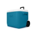 thumbnail image 3 of Coleman Chiller 60-Quart Cooler With Wheels, Ocean Blue, 3 of 5