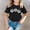 Black, variant on Girls Hibiscus Flower T Shirt Tropical Hawaii Style Print Crewneck Short Sleeve Tee Summer Beach Holiday Clothes Casual Vacation Top