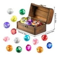 thumbnail image 2 of 1 Set of 15 Pcs Acrylic Gemstones Kids Gemstone Toys with Pirate Treasure Chest Box, 2 of 4