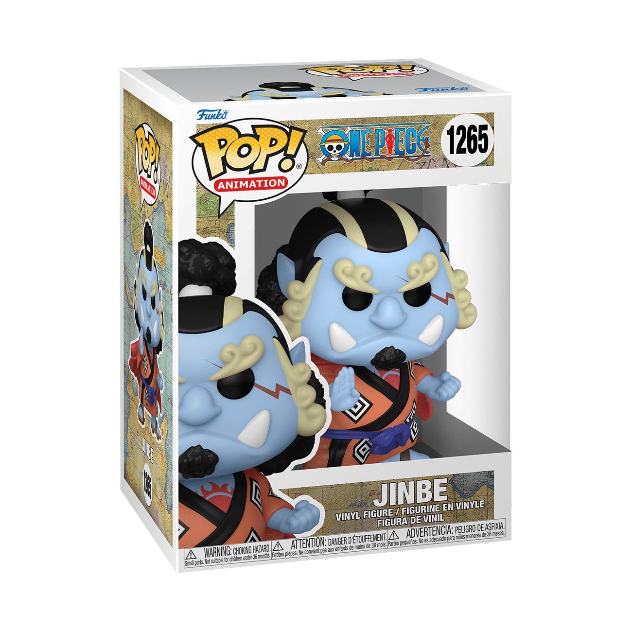 Funko Pop! Animation: One Piece – Jinbe Vinyl Figure with Chase