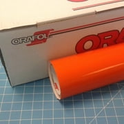 Light Orange 24" x 10 Ft Roll of Glossy Oracal 651 Vinyl for Craft Cutters and Vinyl Sign Cutters