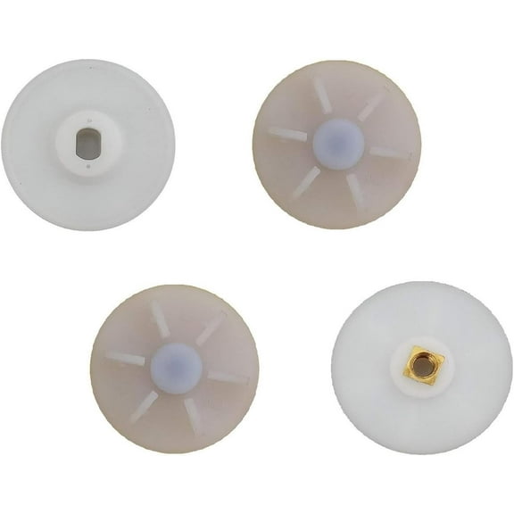 Butterfly Mixer Grinder 4-Piece Coupler Set | 2 White Jar & 2 Motor Couplers | Durable Plastic Replacement Parts for Butterfly 2 Unit Mixers