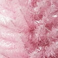 thumbnail image 3 of Kepooman Christmas Decorations Tree, Christmas Tree,8ft Pencil Christmas Tree with Realistic Branches and Warm White LED Lights, Pink, 3 of 6