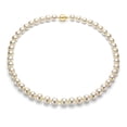 thumbnail image 1 of ADDURN 8-9mm Cultured Freshwater Pearl and 14KY 3mm Smooth Bead Necklace with Matching 14KY Ball Clasp, Available in sizes from 16” up to 24”, 1 of 1
