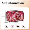 thumbnail image 4 of Funda para tostadora Hazbin Hotel de 2 rebanadas, funda protectora contra el polvo y las huellas dactilares para pan, de poliéster, fundas para pequeños electrodomésticos de cocina, 4 of 6