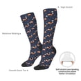 thumbnail image 4 of Xecao Cartoon Fox Print Compression Socks for Both Men And Women for Running, Travel, Flight, Nurse, 4 of 6