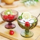 thumbnail image 3 of 3 cuencos de vidrio para el hogar, para ensaladas, fruteros y helados., 3 of 6