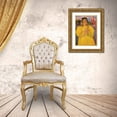 thumbnail image 3 of Gauguin, Paul 11x14 Gold Ornate Wood Framed with Double Matting Museum Art Print Titled - Breton Woman In Prayer, 3 of 4