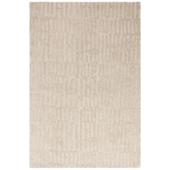 SAFAVIEH Ebony Devereux Distressed Area Rug, Beige, 8' x 10'