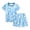 Mixed colors, variant on Baby Boy Outfit Boys Short Sleeve Tee and Shorts Soft Pajama Alternative Set Boys' Clothing Sets Blue 100