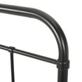 thumbnail image 3 of Noble House Aron Industrial Iron King Headboard, Flat Black, 3 of 8