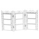 thumbnail image 1 of 72-Hole White Fashionable Folding Screen Jewelry Rack Jewelry Storage Earrings Rack Jewelry Display, 1 of 5