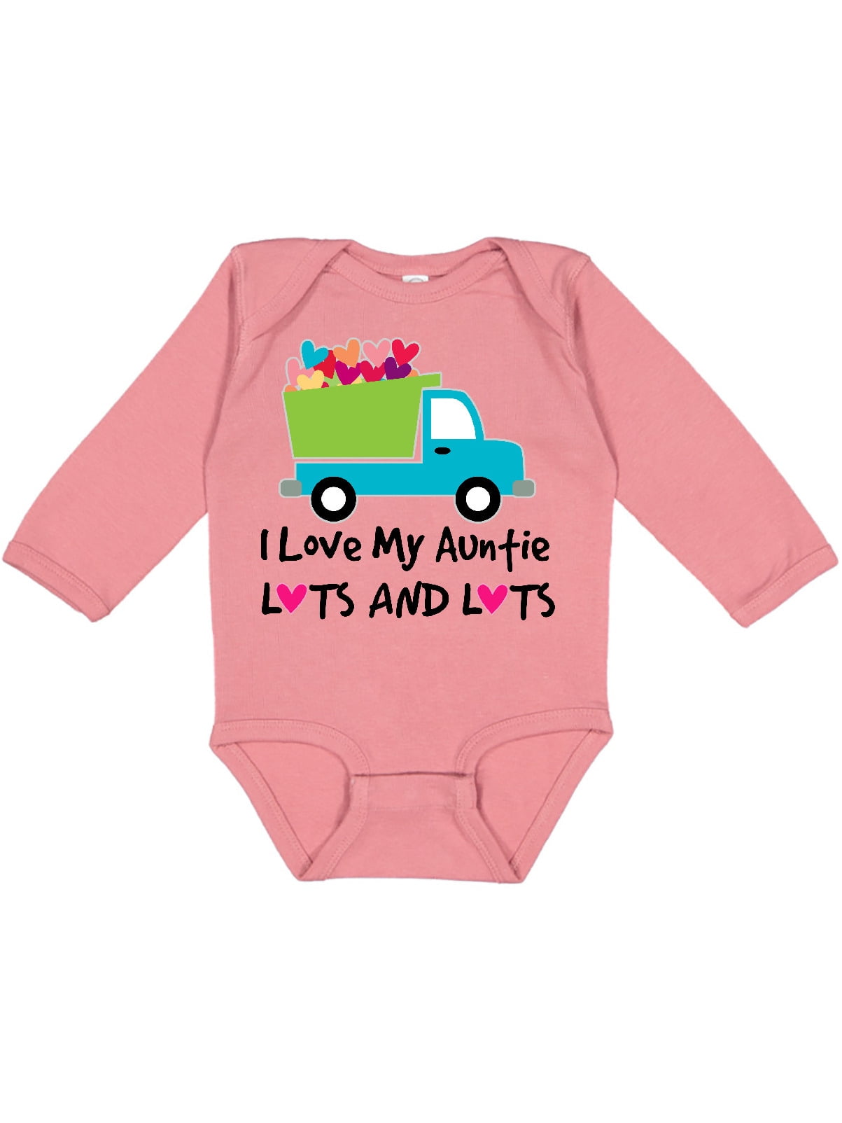 Inktastic I Love My Auntie Baby Clothes Infant Long Sleeve Bodysuit Unisex Walmart Com Walmart Com