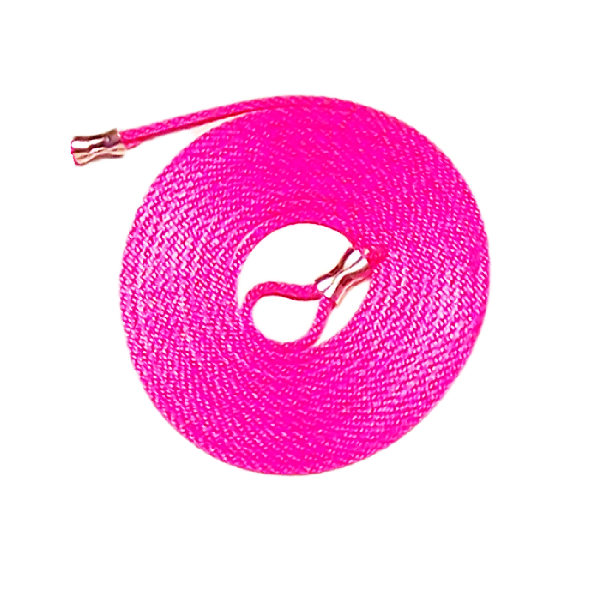 Gator Jawn Heavy Duty with 10 ft. Nylon Rope Tent Stakes- 4 Pack, Zinc Plated (Neon Pink)
