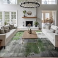 thumbnail image 3 of 6'x9' Area Rugs, Sage Green Grey Indoor Outdoor Area Rug for Living Room Bedroom, Modern Oil Painted Abstract Art Aesthetics Washable Bathroom Rugs Kitchen Floor Carpet Mats Home Decor Aesthetic, 3 of 8