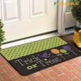 thumbnail image 5 of Halloween Door Mat Gnome Bat Front Door Mat Non Slip Rubber Backing, Fall Indoor Outdoor Entrance Mats, Halloween Home Decor Door Mat Outdoor Rug 17 x 30 Inch, 5 of 6