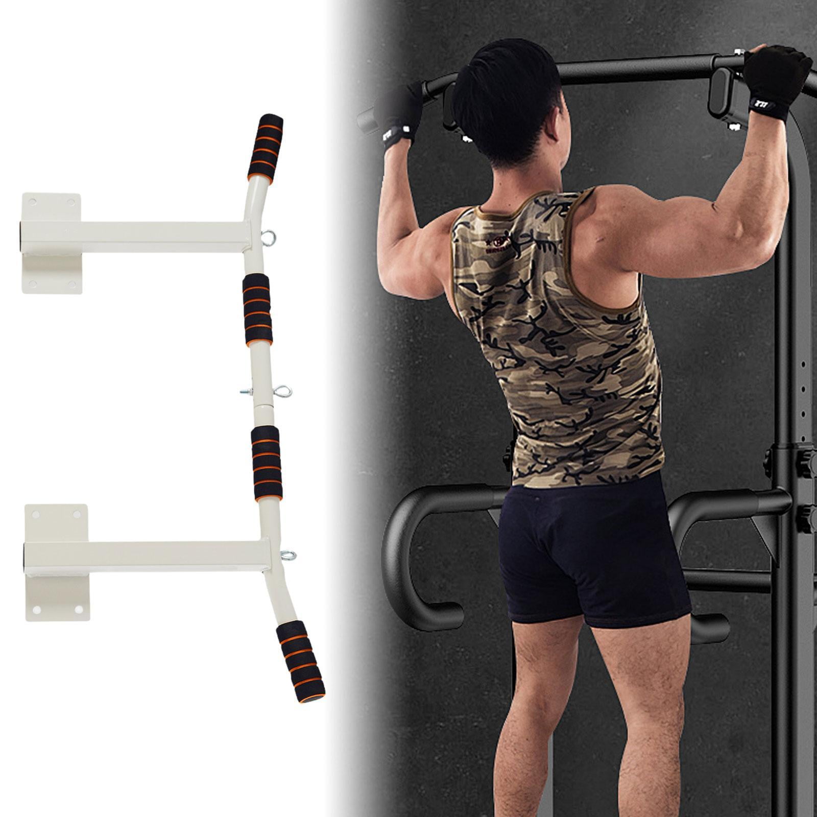 DimyFew Pull-up Device Frame Bar Multipurpose Easy Installation Fixed Fitness Single White