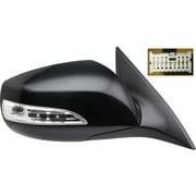 New Original Equipment Outside Mirrors Right w/o Heat Power w/Signal 876202M120 fits 2010-2015 Hyundai Genesis Coupe