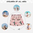 thumbnail image 6 of Valentine Flowers Skulls Hearts Boys' Swim Trunks Board Shorts Beach Pants Bathing Bottoms XS, 6 of 8