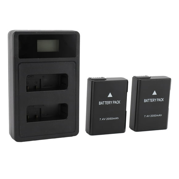 Batería de la Cámara de Iones de Litio, Profesional Compacto de Safety El14 en El14a Batería de la Cámara 2050mah Con Cargador de Batería de Cámara para D5200 D5300 D55500
