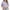 Purple, variant on Women Short Sleeve Cropped T-Shirts Drop Shoulder Round Neck Crop Tops Casual Summer Solid Color Basic Pullover Tees