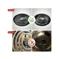 thumbnail image 4 of 50-Piece Electric Stove Burner Covers – Disposable Aluminum Foil Drip Pan Liners – 6.25” and 8” Round Burner Liners to Keep Stove Top Clean from Oil and Food Drips, 4 of 5