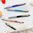 thumbnail image 6 of Retractable 1mm Medium Point Ballpoint Pen for Everyday Writing, Black Ink Pen with Soft Grip for Comfort, Smooth Office Pens for Journaling and Note Taking, Black, 6 of 8