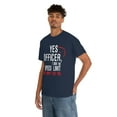 thumbnail image 3 of Yes Officer, I Saw The Speed Limit, Car Guy Unisex Cotton Tee, 3 of 5