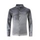 thumbnail image 1 of Blusa y camisa de manga larga con cuello alto para hombre, blusa de poliéster con estampado de botones y degradado, a la moda, para hombre, 1 of 7
