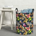 thumbnail image 7 of KLL Butterfly Wild Insect Waterproof Foldable Laundry Hamper Bucket with Handles for Storage Bin,Kids Room,Home Organizer (Medium ), 7 of 7
