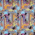 thumbnail image 2 of Zelouf Zs1901A-1 Print Ity  , Sewing, DIY, Crafts Fabric by the Yard, 345 Hot Pink/ye, 20 Yard, 2 of 2