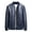 Blue, variant on Men'S Jackets Clearance Sale $12 Men's Spring And Fashion Casual Stand-up Collar Zipper Long Sleeve Hoodless Leather Jacket/jacket Blue