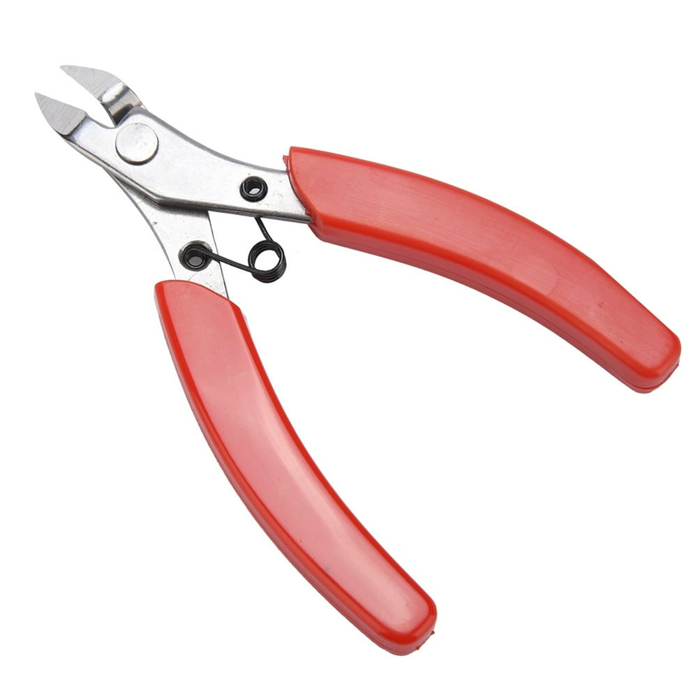 Tebru 107F1 Mini Electronic Diagonal Pliers Cable Side Cutting Nippers
