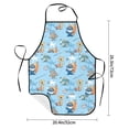 thumbnail image 2 of Sikiie Cute Animals Surfers Aprons for Kitchen Cooking Aprons, Chef Apron for Men Women Chef, 2 of 7