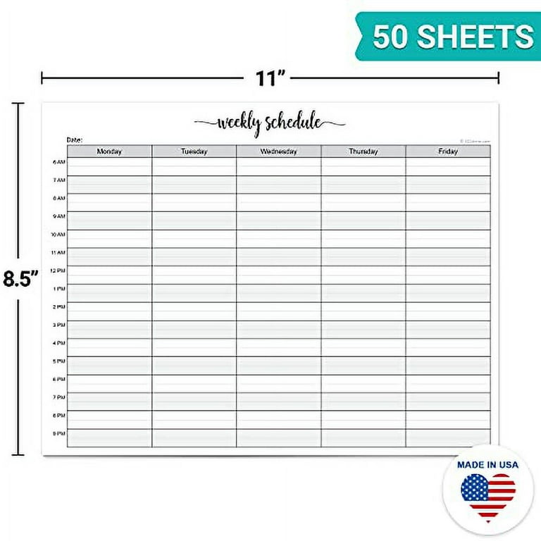 321done-weekly-schedule-planning-notepad-50-sheets-8-5x11-hourly-appointment-productivity-weekly-planner-tear-off-note-pad-cute-simple-script-large-letter-size-made-in-the-usa-walmart-com