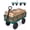 Green, variant on 1200LBS Heavy Duty Garden Cart – Steel Utility Wagon with 13" All-Terrain Tires, Removable Mesh Sides, 180° Rotating Handle for Lawn, Yard, Farm, Outdoor, Gray
