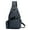 Dark Blue, variant on Fanny Pack, Sling Bag, Chest Pack for Men Women Crossbody Bag One Strap Backpack with USB Charging Port, Light & Large Capacity, Dark Blue
