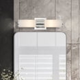 thumbnail image 5 of Livex Lighting Weston 2-Light Transitional Metal Wall Sconce in Polished Nickel, 5 of 17