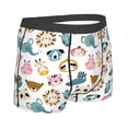 thumbnail image 2 of KLL Cartoon Animals Men's Cotton Boxer Briefs Underwear-X-Large, 2 of 8