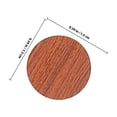 thumbnail image 2 of OUNONA Autocollants de Couvercle de Vis Brun Clair PVC Décoratif Couvercle de Trou de Meuble pour Réparation d'Armoire, 2 of 6