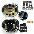 thumbnail image 3 of Helmet Pads, 19pcs/set EVA Pad Ad Replacement Accessories Soft Foam for Modifications Helmets, 3 of 5