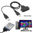 thumbnail image 4 of Adapter USB 2.0 SATA 7+15Pin Cable for 2.5inch HDD Laptop Hard Disk Drive, 4 of 5