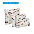 thumbnail image 3 of Unique Bargains 3 Sizes Reusable Washable Polyester Snack Bag Sandwich Bag, Beige 2 Set/6Pcs, 3 of 7