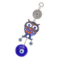 thumbnail image 1 of Car Hanging Pendant,Blue Eye Owl Keychain Eye Hanging Ornament Blue Eye Owl Keychain Built for Professionals, 1 of 14