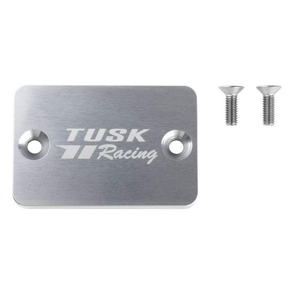 TUSK Anodized Front Brake Reservoir Cap Silver for Yamaha Raptor 700 2007-2024
