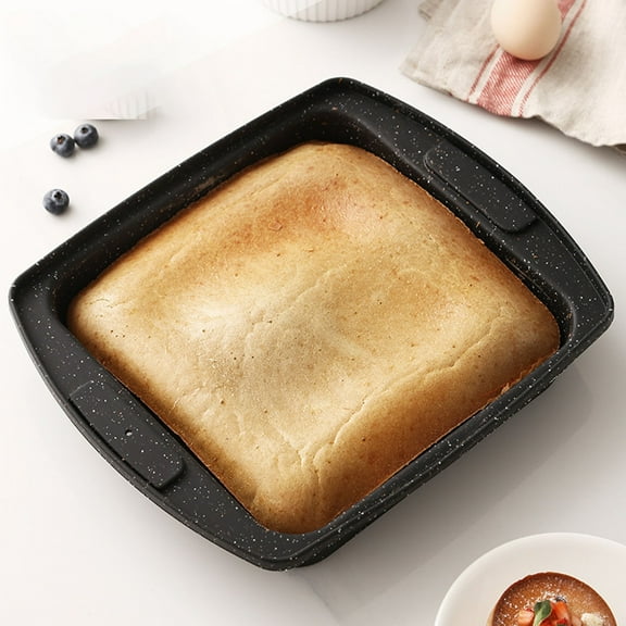 Rhombus Silicone Baking Pan | Non-Stick Chiffon Cake Mold | 11.8x10 Inch Large Bread & Cake Pan | Oven, Microwave & Freezer Safe | Dishwasher Safe & Easy Clean