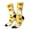 2 Black-2, variant on Artistic Marble Pattern Sunflower Crew Socks for Men & Women, Breathable Casual Athletic Ankle Socks