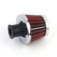 thumbnail image 3 of Admisión del cárter de la motocicleta del coche Filtro de aire de admisión del cárter de la motocicleta GM Filtro de aire de cabeza de hongo de 12 mm Filtro de aire de 12 mm (rojo), 3 of 3